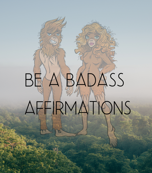 Sasquatch Affirmation Cards